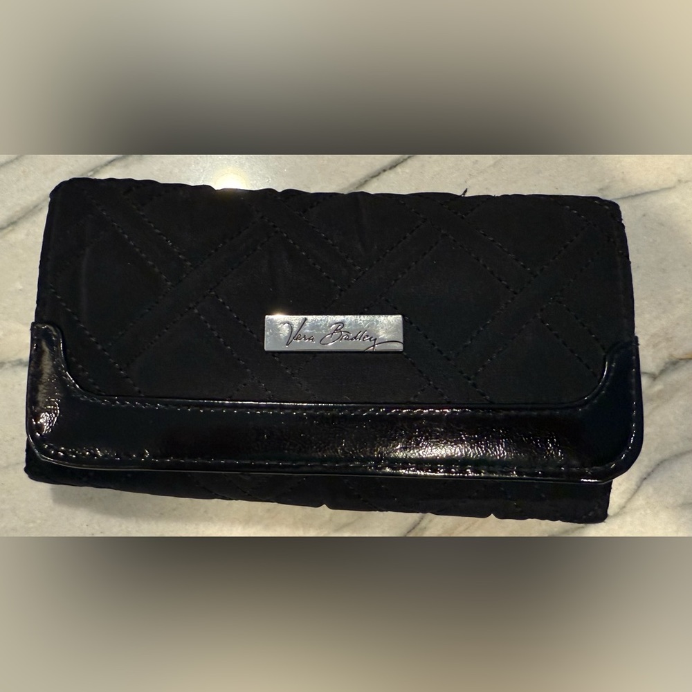 Vera Bradley Black Quilted wallet